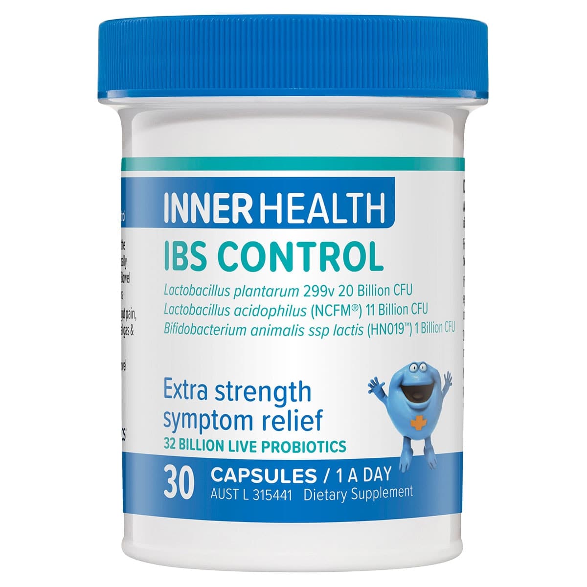 Inner Health Ibs Control Fridge Free 30 Capsules