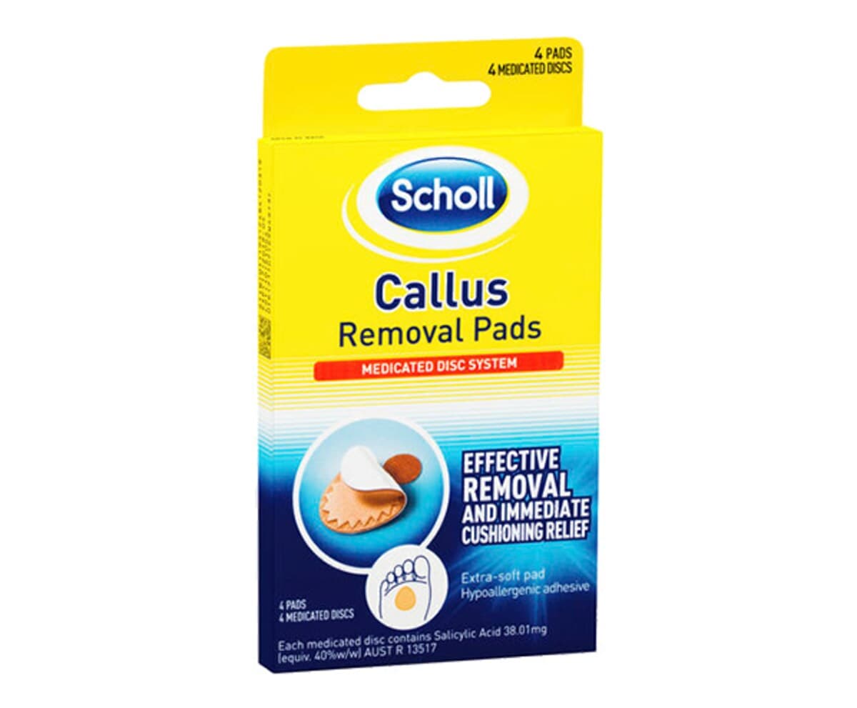 Scholl Callus Removal Pads 4 Pack