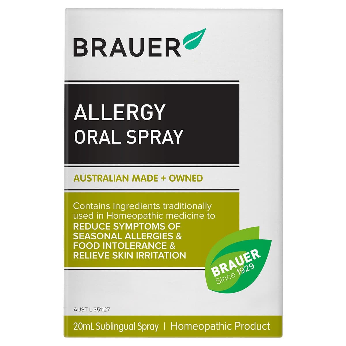 Thumbnail Brauer Allergy Oral Spray 20Ml