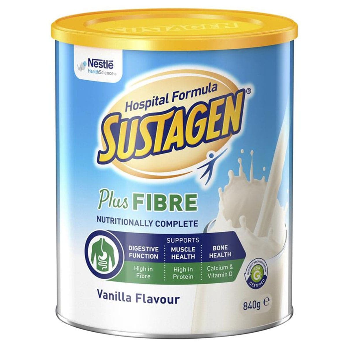 Sustagen Hospital Formula Plus Fibre Vanilla 840G