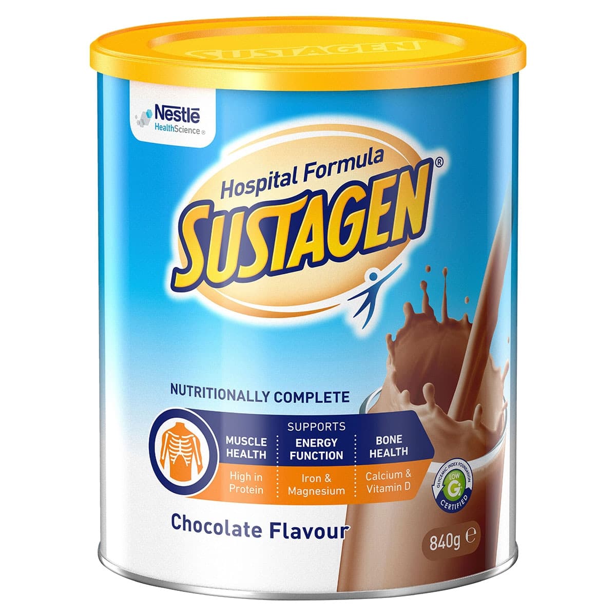 Thumbnail Sustagen Hospital Formula Chocolate 840G