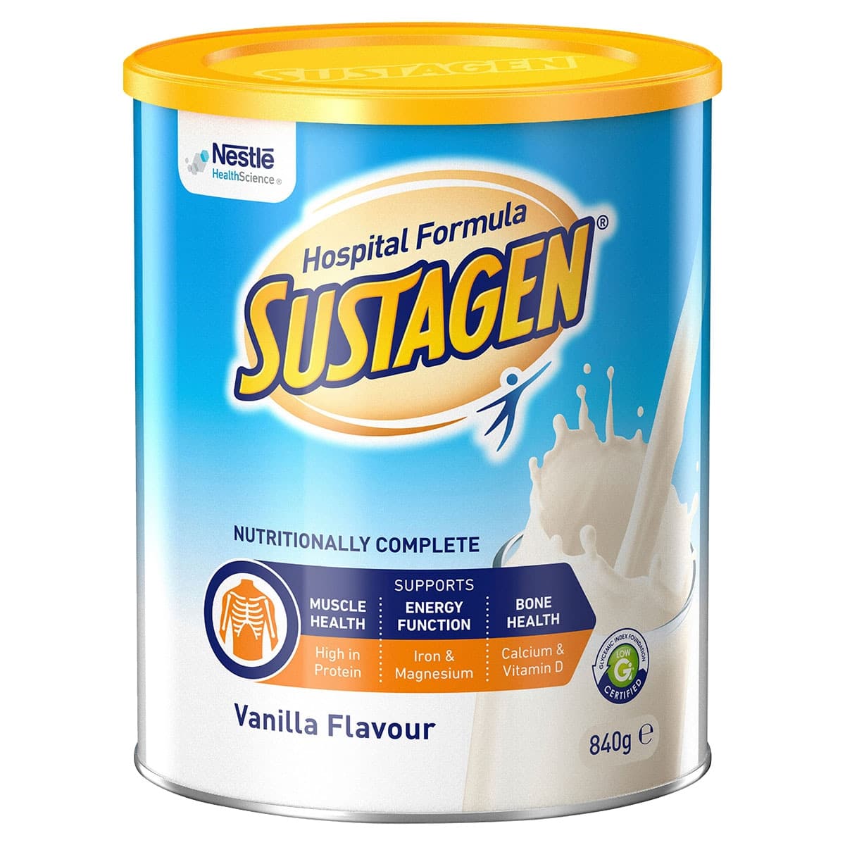 Thumbnail Sustagen Hospital Formula Vanilla 840G