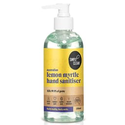 Simply Clean Lemon Myrtle Hand Sanitiser 250Ml