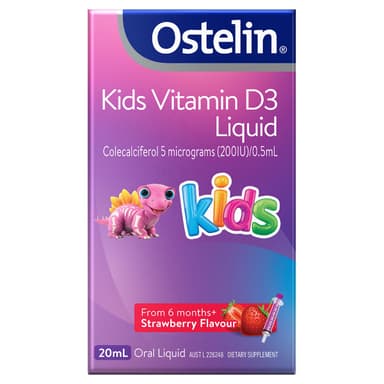 Ostelin Kids Vitamin D Liquid 20Ml