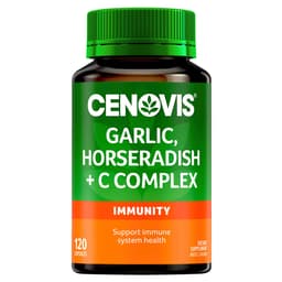 Cenovis Garlic & Horseradish + C Complex 120 Capsules