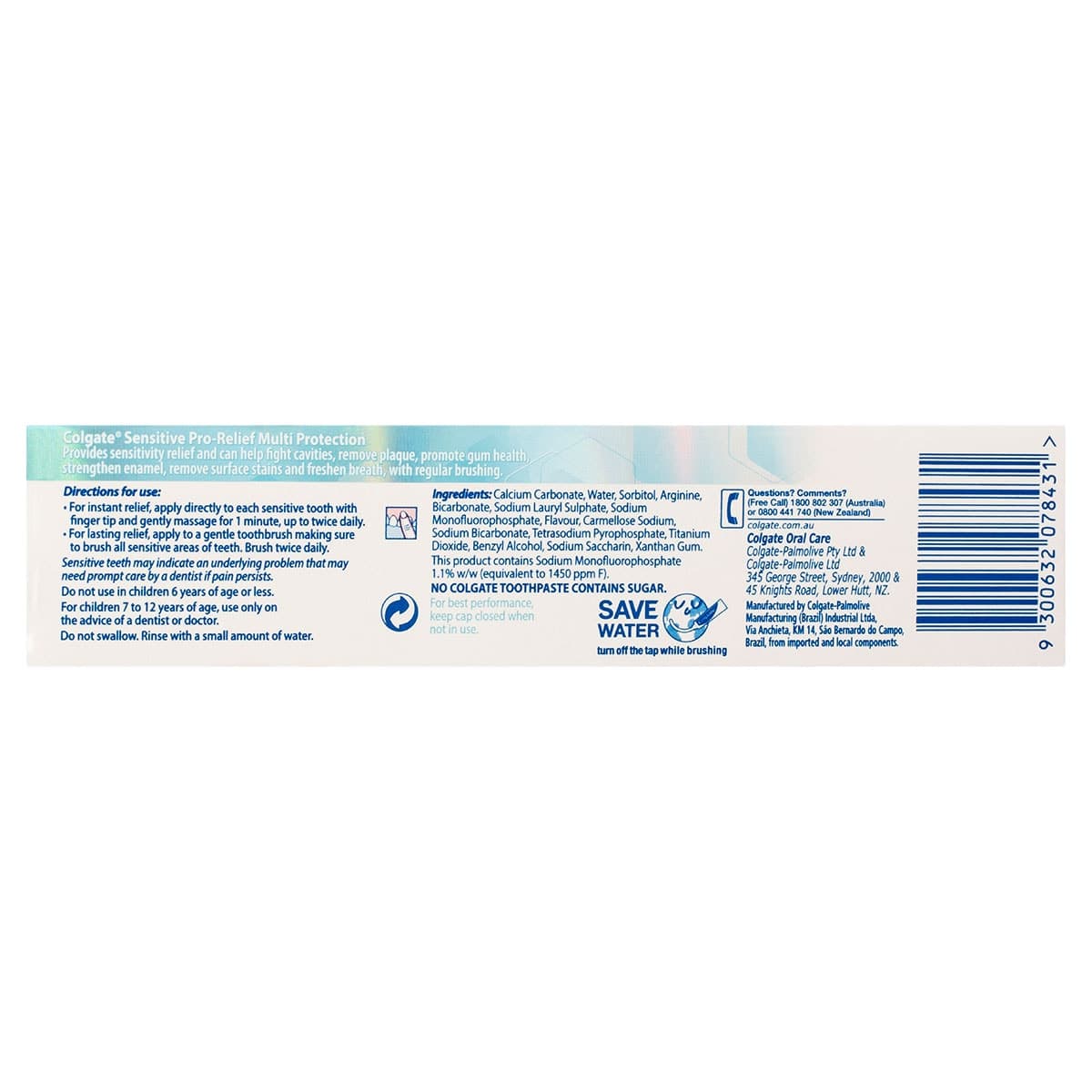 Thumbnail Colgate Sensitive Pro-Relief Multi-Protection Toothpaste 110G