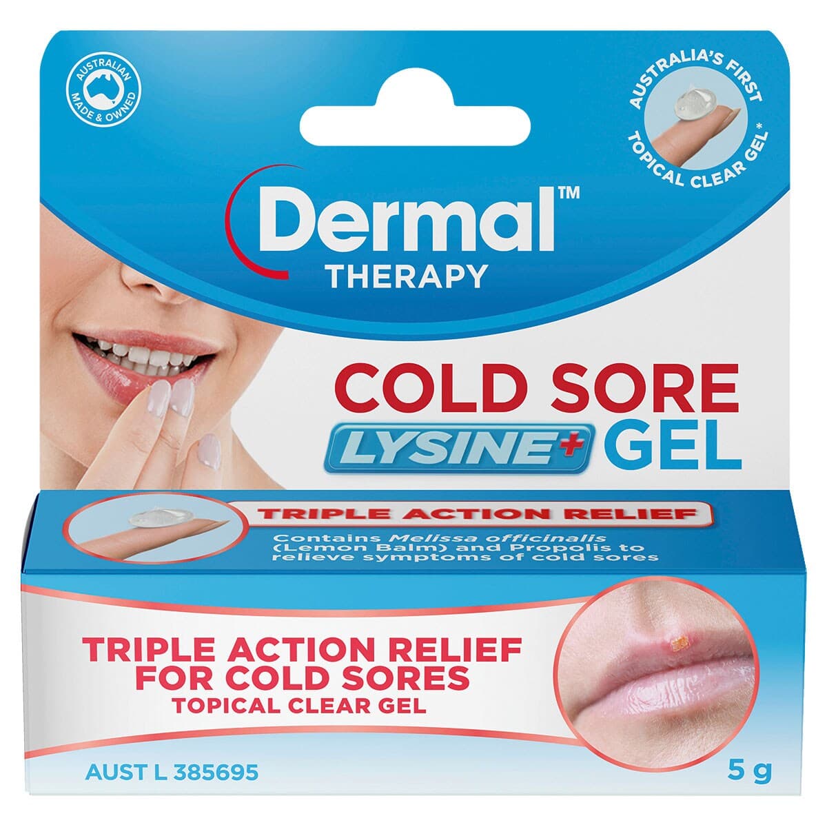 Thumbnail Dermal Therapy Cold Sore + Lysine Gel 5G