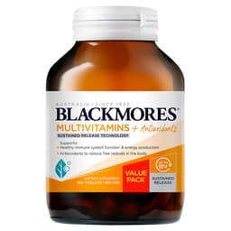 Blackmores Sustained Release Multi + Antioxidants 180 Tablets