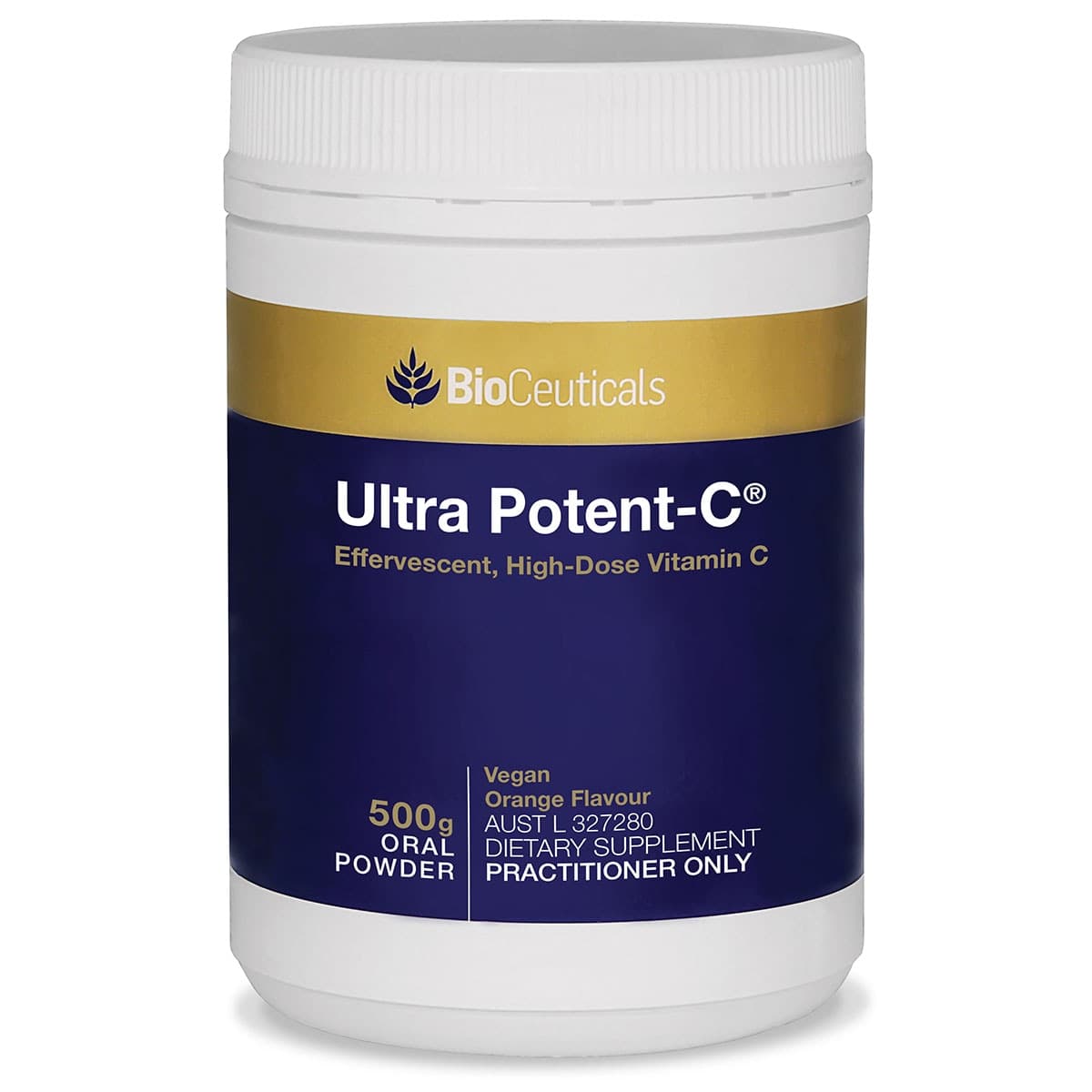 Bioceuticals Ultra Potent-C Powder Orange Flavour 500G