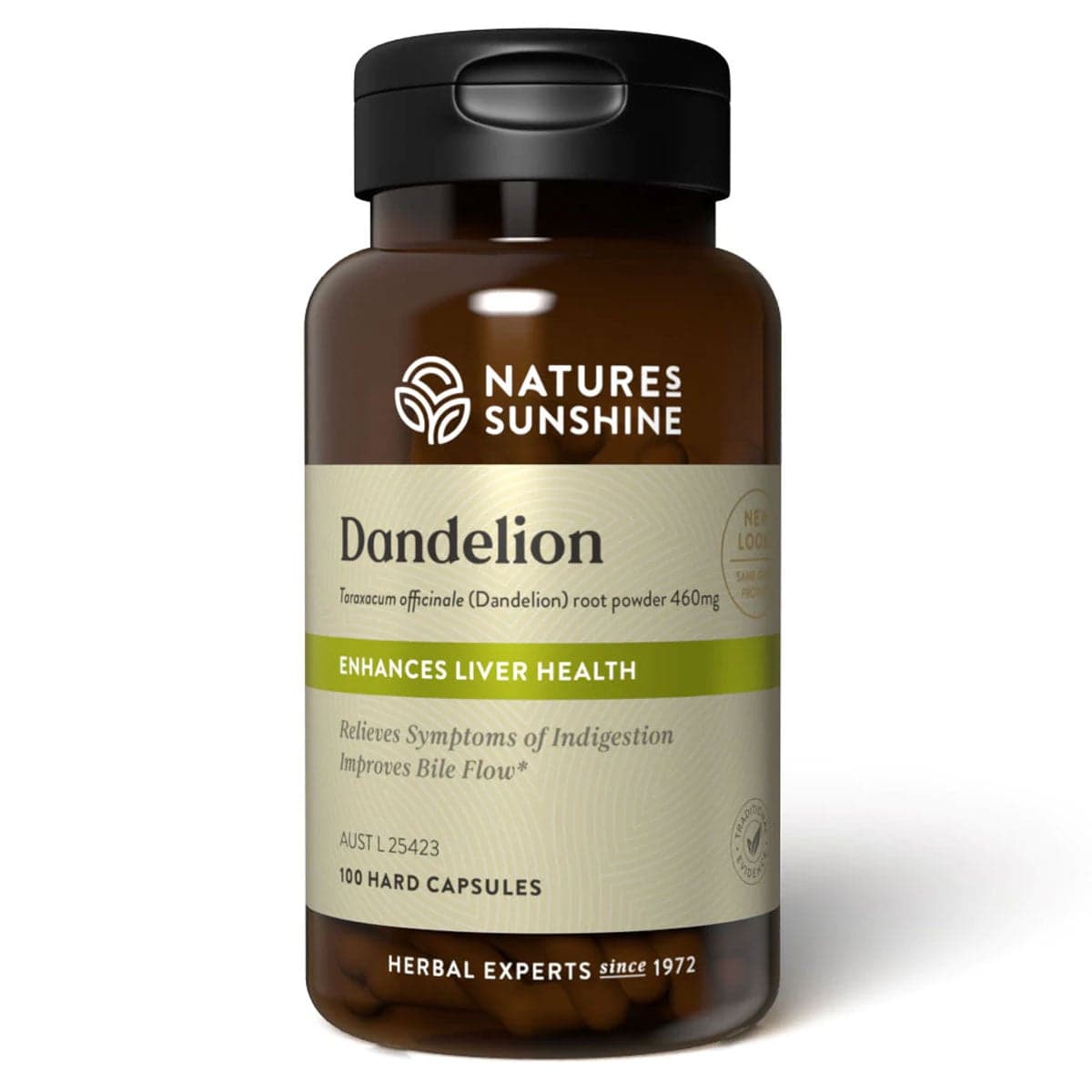 Natures Sunshine Dandelion 460Mg 100 Capsules