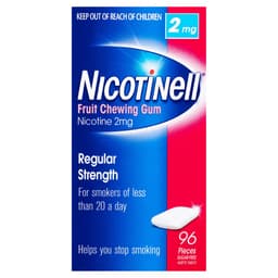 Nicotinell Chewing Gum Fruit 2Mg 96 Pieces