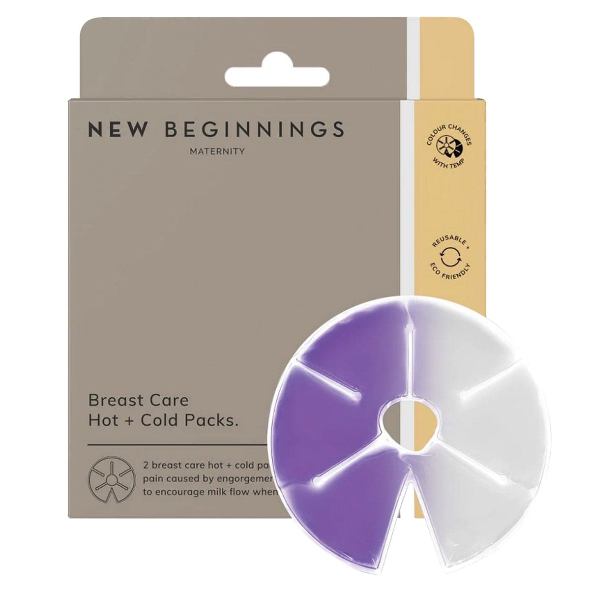 Thumbnail New Beginnings Breast Care Hot & Cold Pack 2 Pieces