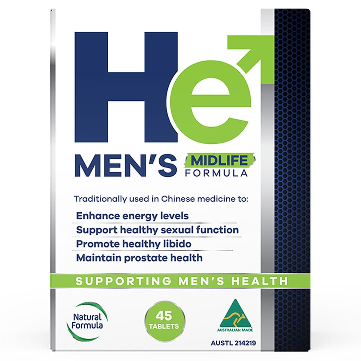 He Men's Midlife Formula 45 Tablets