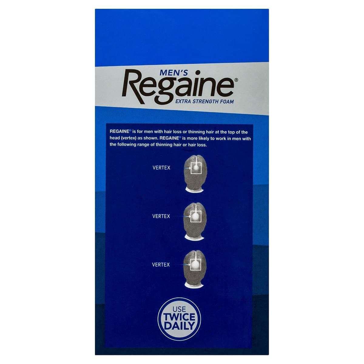 Thumbnail Regaine Mens Extra Strength Foam Hair Loss Treatment 60g x 4 Pack