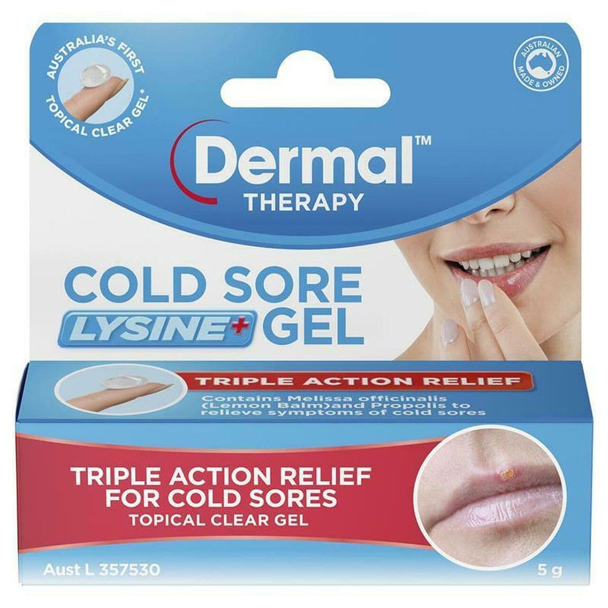 Thumbnail Dermal Therapy Cold Sore + Lysine Gel 5G