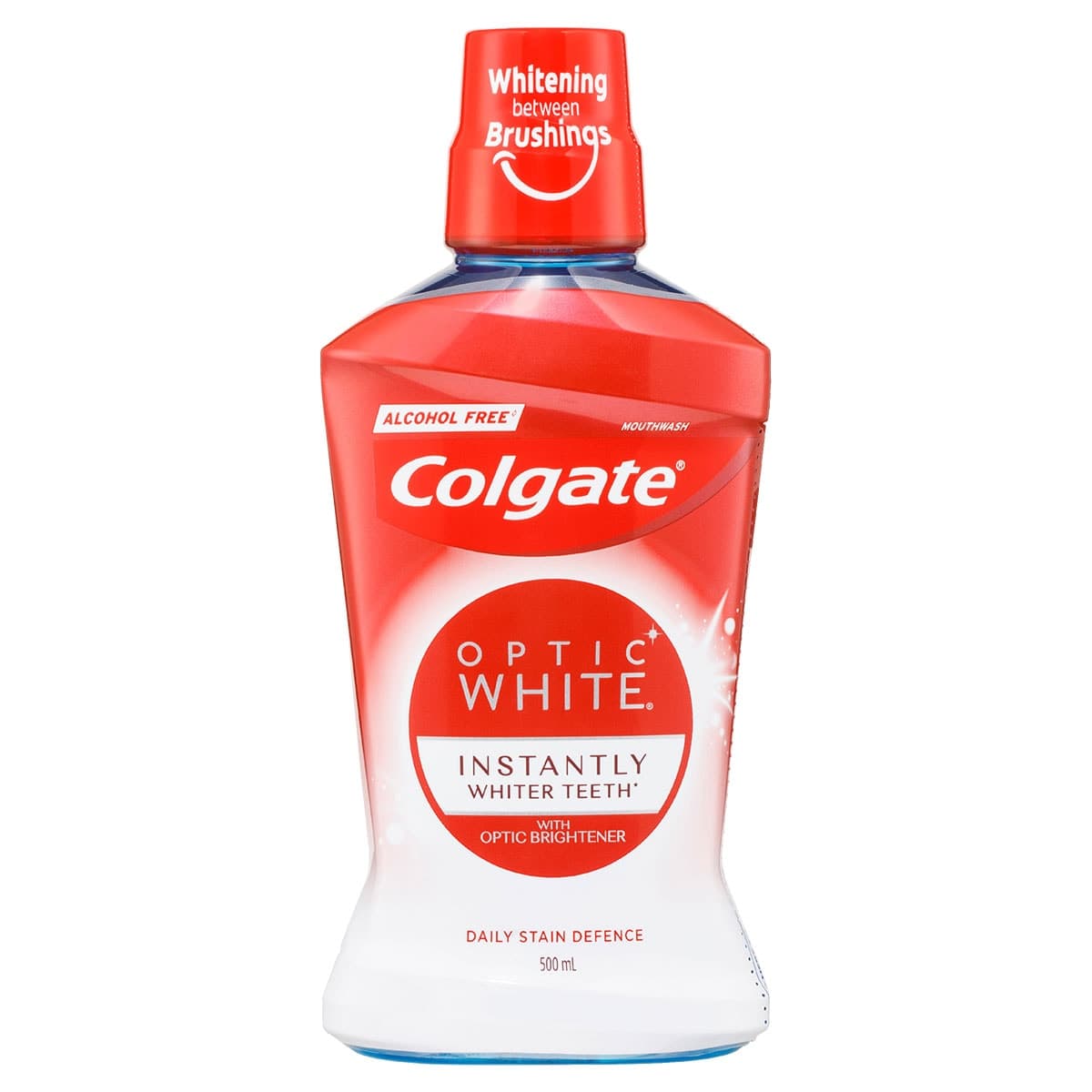 Colgate Optic White Teeth Whitening Mouthwash 500Ml