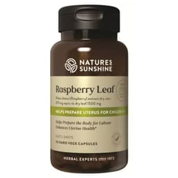 Natures Sunshine Raspberry Leaf 1500Mg 90 Capsules