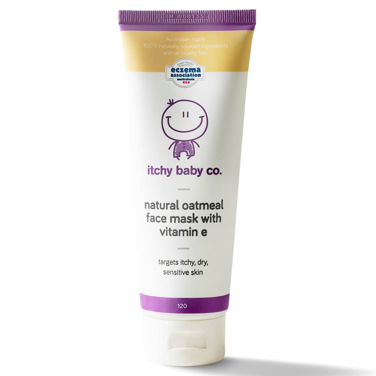 Thumbnail Itchy Baby Co. Natural Oatmeal Face Mask With Vitamin E 120G