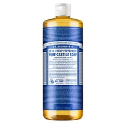 Dr Bronners Pure Castile Liquid Soap Peppermint 946Ml