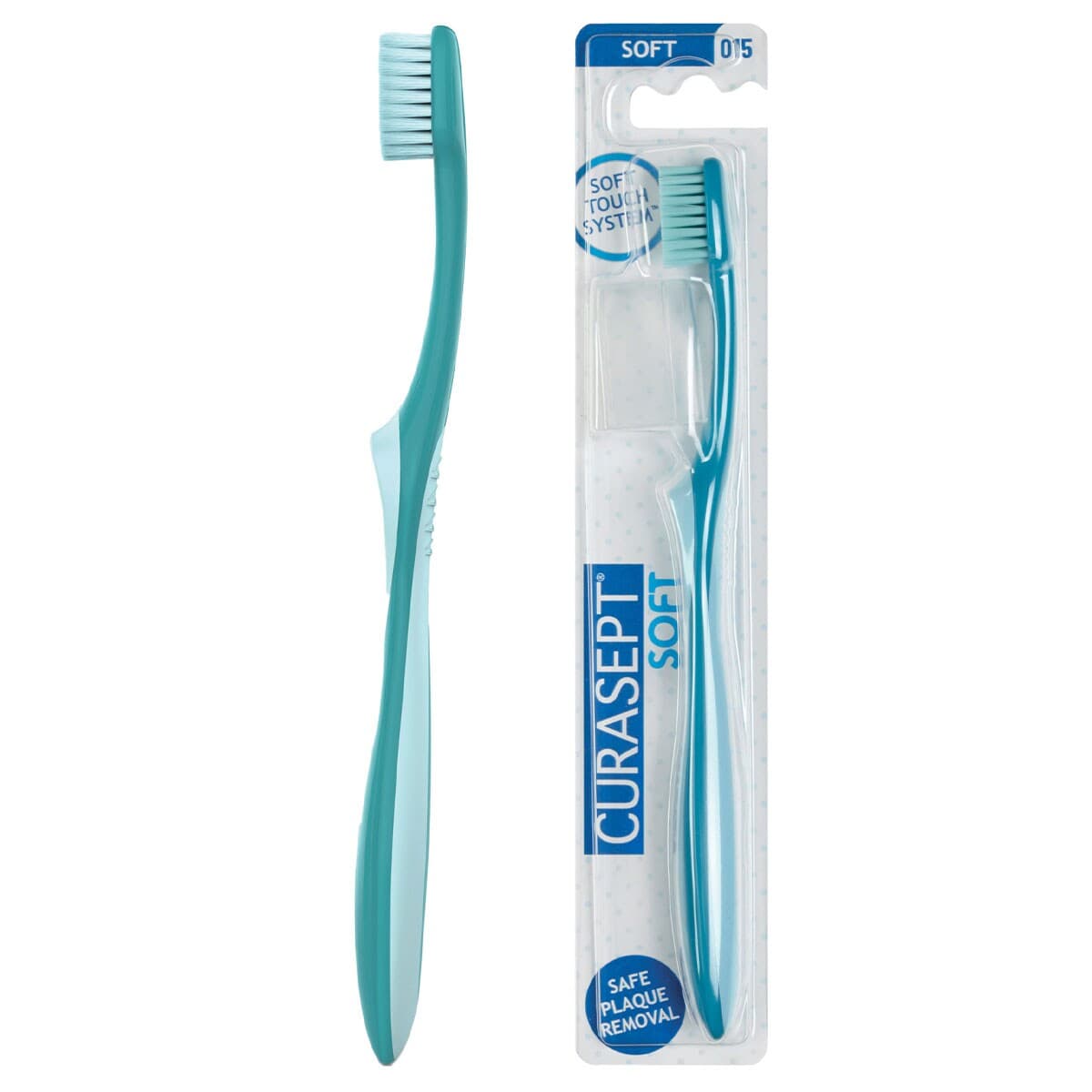 Curasept Softline Soft 015 Toothbrush 1 Pack (Colours Selected At Random)