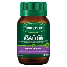 Thompsons One A Day Kava 3800Mg 30 Tablets