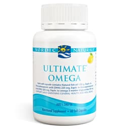 Nordic Naturals Ultimate Omega Lemon 60 Soft Gels