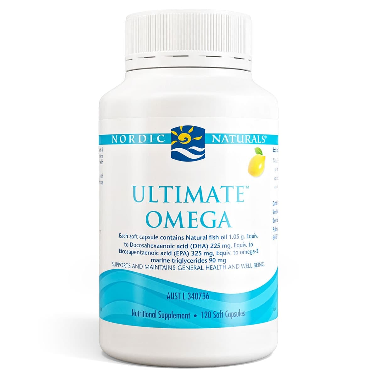 Thumbnail Nordic Naturals Ultimate Omega Lemon 120 Soft Gels