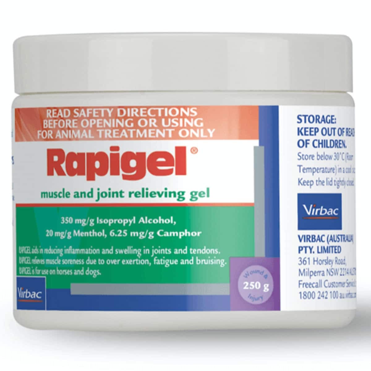 Thumbnail Rapigel Muscle & Joint Relieving Gel Jar 250G