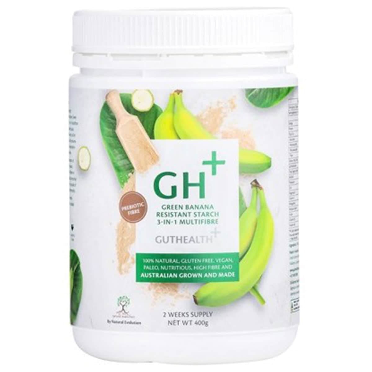 Thumbnail Natural Evolution Gh+ Green Banana Resistant Starch 3-In-1 Multifibre 400G