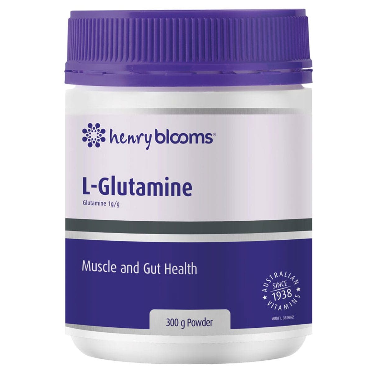 Thumbnail Henry Blooms L-Glutamine Powder 300G