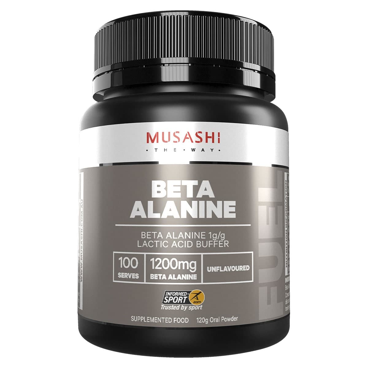 Thumbnail Musashi Beta Alanine Unflavoured 120G