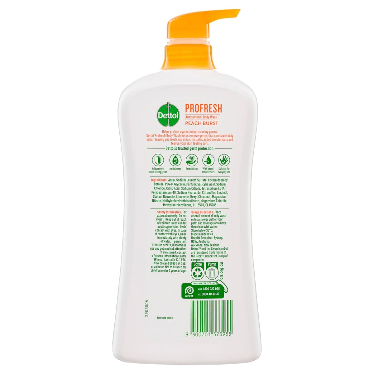 Thumbnail Dettol Profresh Shower Gel Peach Burst 950Ml