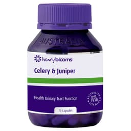 Henry Blooms Celery & Juniper 70 Capsules