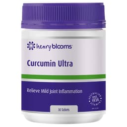 Henry Blooms Curcumin Ultra 30 Vegetarian Tablets