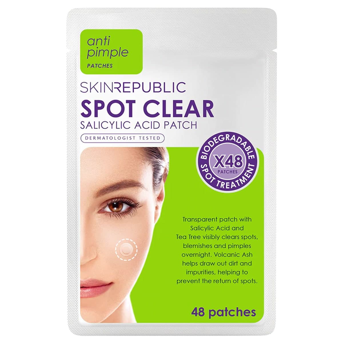 Skin Republic Spot Clear Salicylic Acid Patch (48 Patches)