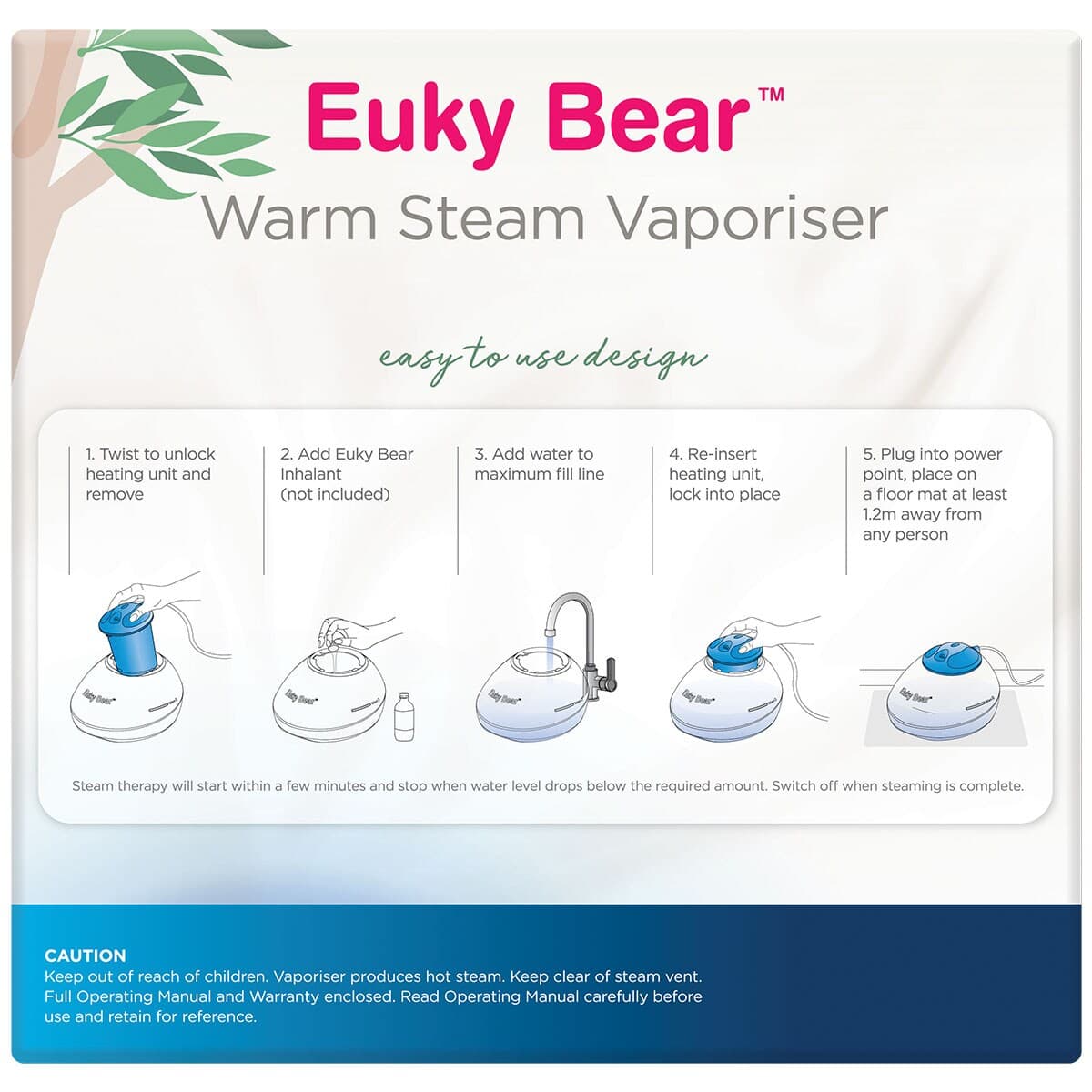 Thumbnail Euky Bear Steam Vaporiser