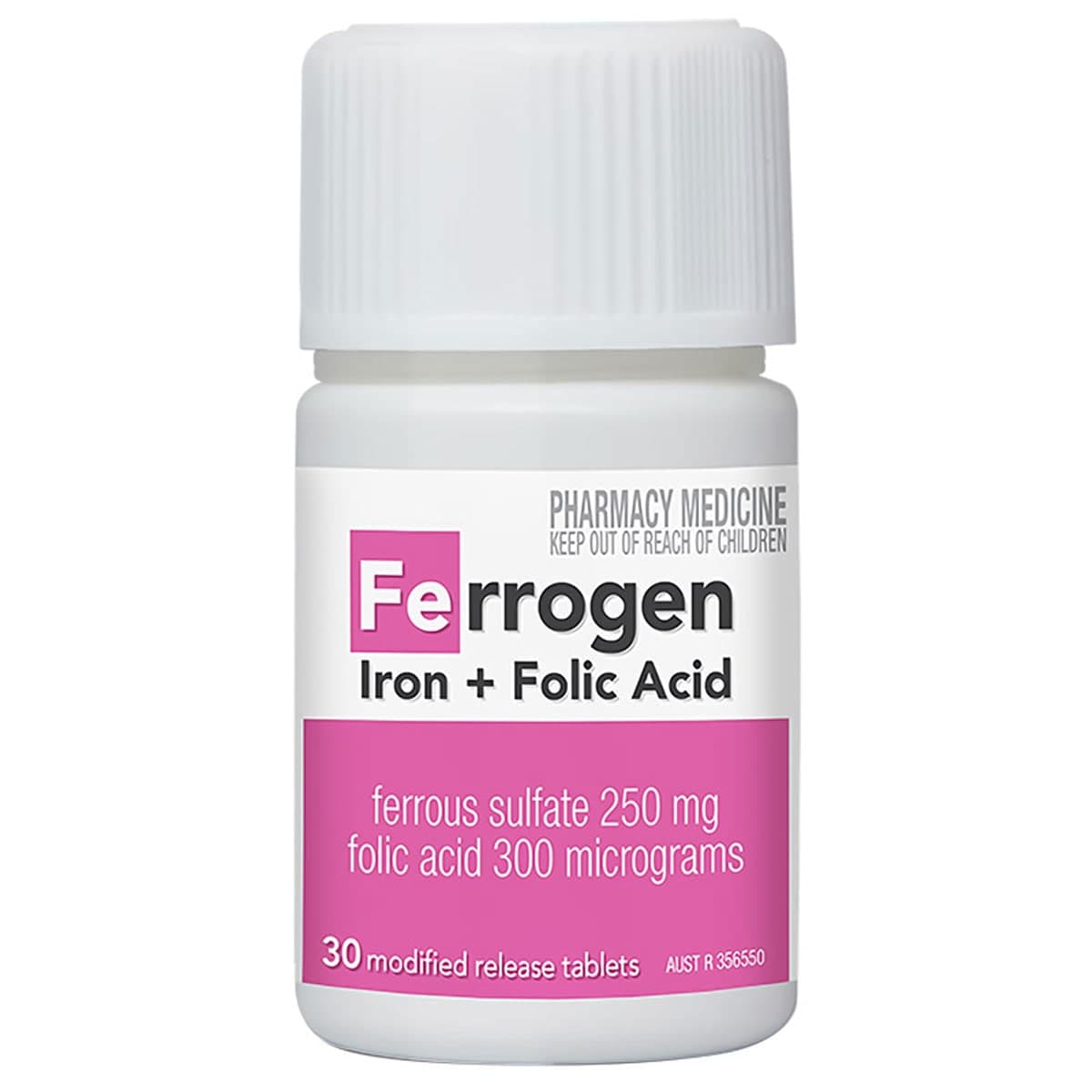 Ferrogen Iron + Folic Acid 30 Tablets