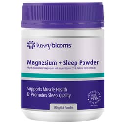 Henry Blooms Magnesium + Sleep Powder 150G