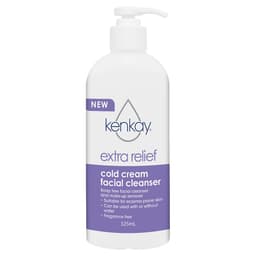 Kenkay Extra Relief Cold Cream Facial Cleanser 325Ml Pump