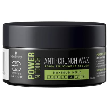 Schwarzkopf Extra Care Power N' Touch Anti-Crunch Wax 85Ml