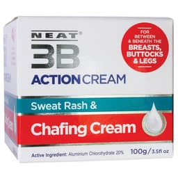 Neat 3B Action Cream 100G For Chaffing & Sweat Rash