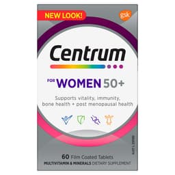 Centrum For Women 50+ 60 Tablets