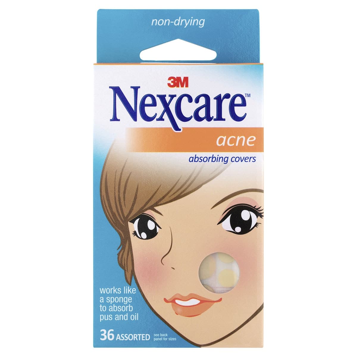 Nexcare Acne Blemish Covers Assorted 36 Pack