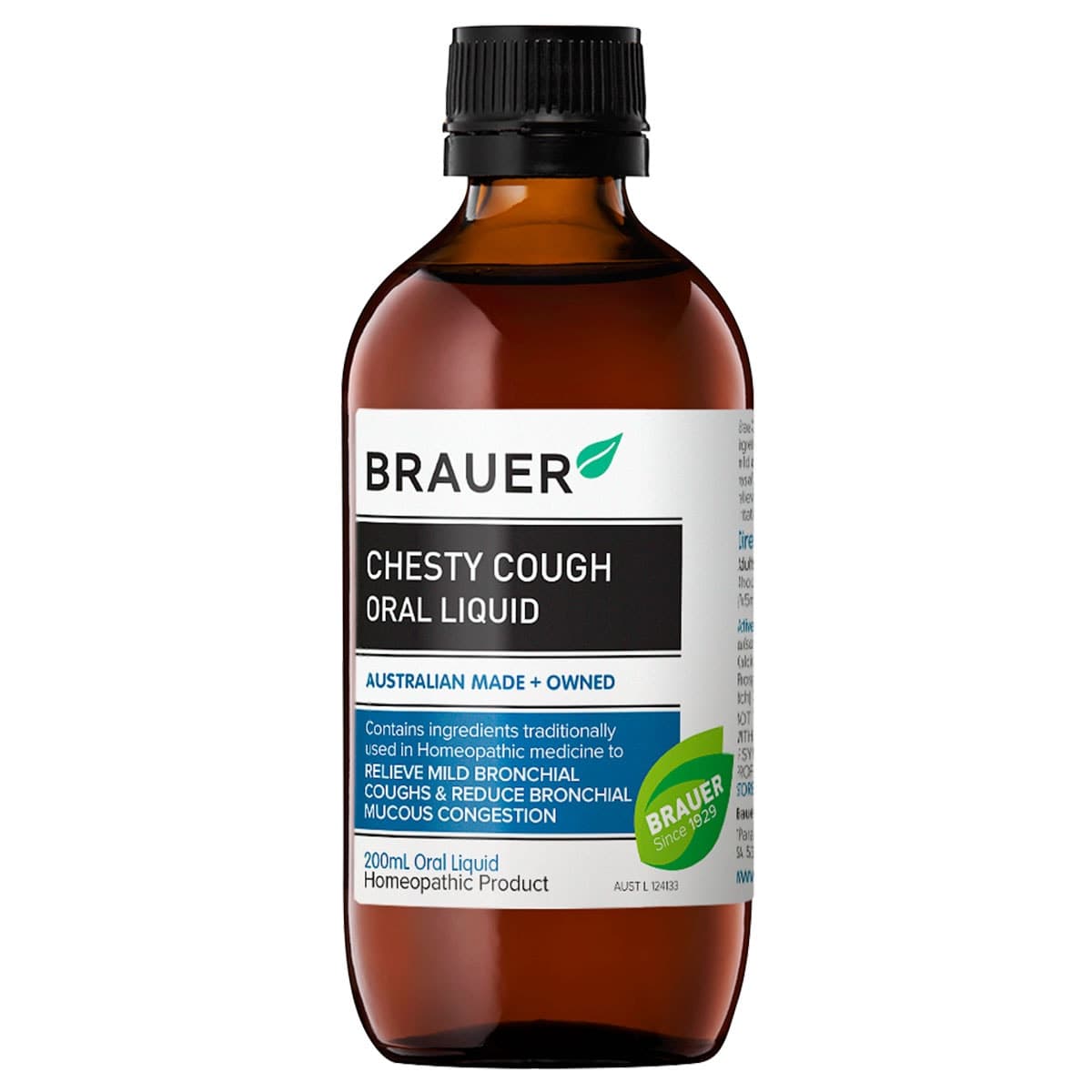 Thumbnail Brauer Chesty Cough Liquid 200Ml