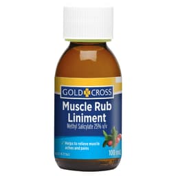 Gold Cross Muscle Rub Liniment 100Ml