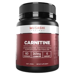 Musashi Carnitine 60 Capsules