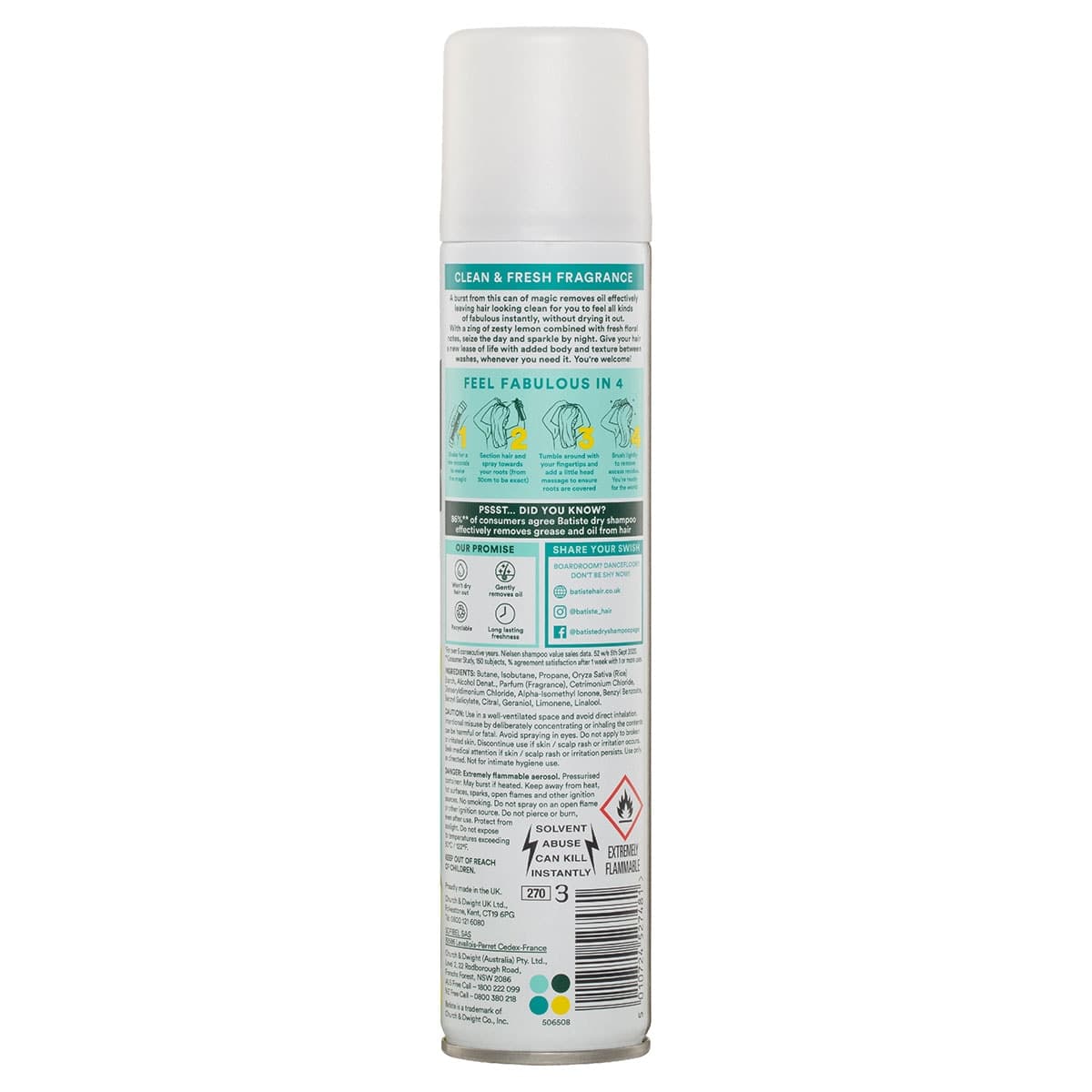 Thumbnail Batiste Dry Shampoo Original 200Ml