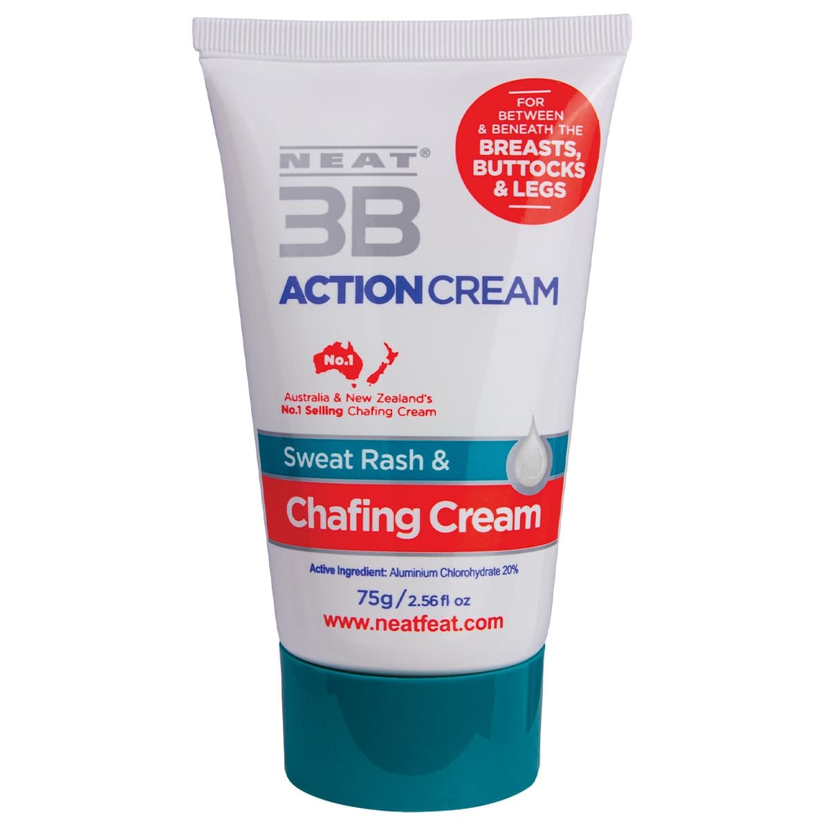 Thumbnail Neat 3B Action Cream 75G For Chaffing & Sweat Rash