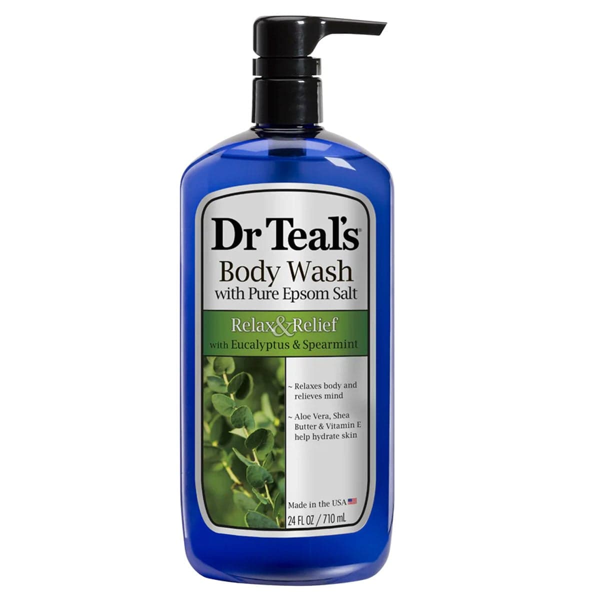 Dr Teals Body Wash Eucalyptus & Spearmint 710Ml