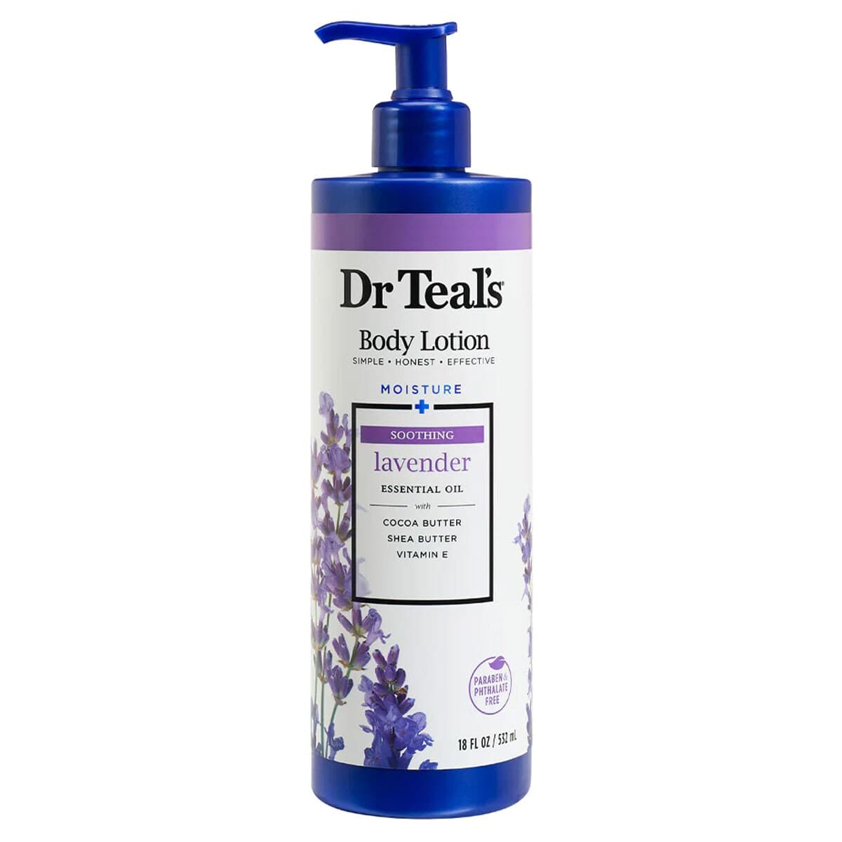 Dr Teals Body Lotion Lavender 532Ml